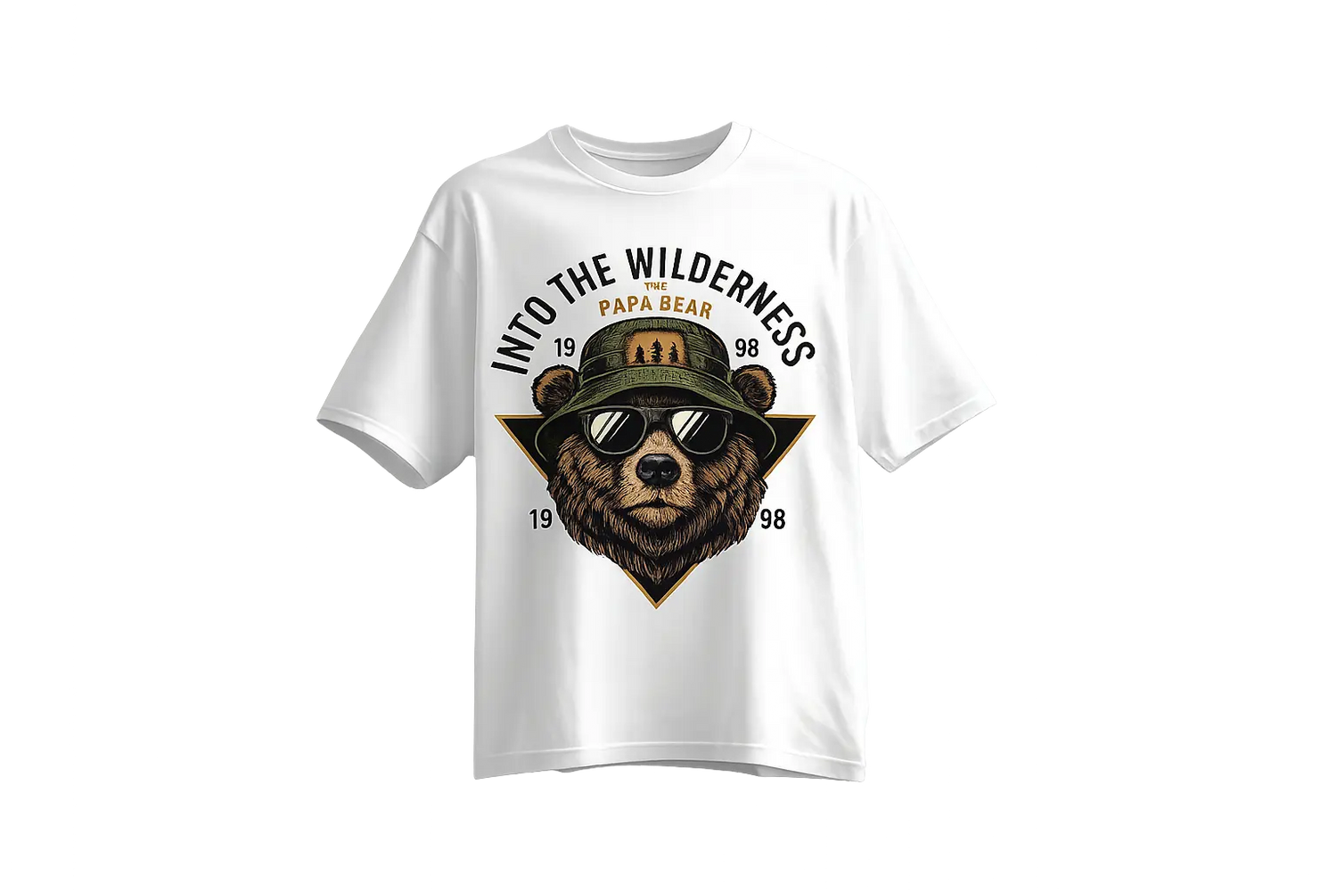 Papa Bear Oversized Tee NOIRCLUB 